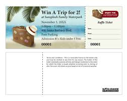 Order Travel Themed Raffle Tickets For Your Next Big Prize Giveaway This Tropical Graphic Is Bound To Generate Excitement Raffle Raffle Tickets Travel Themes