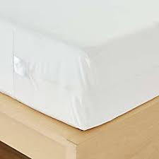 Box spring cover, thick & opaque, sleek alternative for bed skirts, wrap around elastic, queen, white. Queen Size Box Spring Bed Bath Beyond