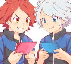 I Really Wanted To Do A Proper Drawing Of Those Since They 39 Re My Otp Of Inazuma Amp Lt 3 Thank You Level 5 W Hope You Lik Anime Inspired Eleventh Anime