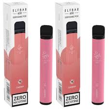 Elf Bar Disposable Vape Juice 0mg 0 No Nicotine 0Nic 600 Puffs Puff  Prefilled Bars 2 Pack Multipack (Cherry x 2): Amazon.co.uk: Electronics &  Photo
