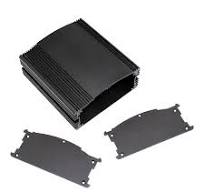 128X58 Anodized Aluminum Enclosure Box Heatsink Shell Extruded Profiles for  PCB