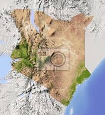 A tonalidade de cor do país corresponde à magnitude do indicador. Quenia Mapa De Relevo Sombreado Colorido Para A Vegetacao Fotomural Fotomurais Nasa Topografico Sombreada Myloview Com Br