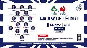 Un match au stade de france est aussi l'occasion de voir l'équipe de france de rugby se frotter aux plus grandes équipes de l'hémisphère sud comme. La Composition Du Xv De France Face A L Irlande 6 Nations 2021 Rugby O Top