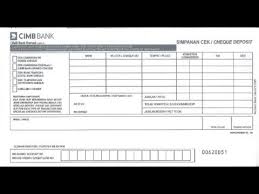 The instalment payment details will appear on the credit card monthly statement. My How To Fill Credit Card Payment Slip Of Cimb Bank Youtube