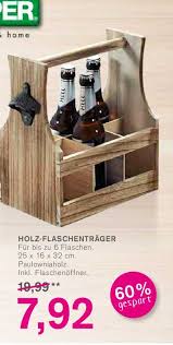 Holz Flaschentrager Angebot Bei Kodi