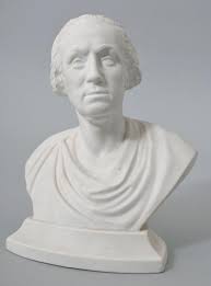 Sold at Auction: Hiram Powers, Büste George Washington