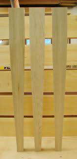 Table Legs In Soft Maple 4 Sided Taper Pattern Size Is 3 1 2 X 35 Table Legs Table Maple