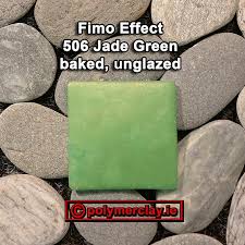 Fimo Effect Gemstone Colours Colour Chart 506 Jade Green