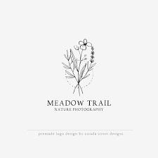 Premade Logo Logo Design Flower Logo Logo Minimal Logo Etsy Flower Logo Design Premade Logo Logo Design