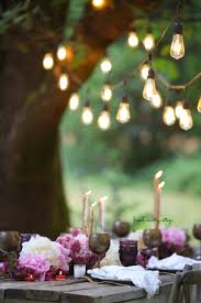 Secrets For Adding Ambiance With String Lights French Country Cottage