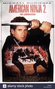 American Ninja 2 The Confrontation Poster Michael Dudikoff 1987 Stock Photo Alamy