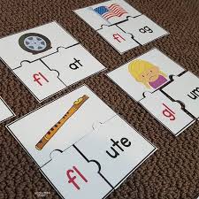 L Blend Puzzles Are Ready To Go For Our Word Work Center Tomorrow Link In Profile Wordwork Literacycenters Blend Puzzles Word Work Cvc Words Kindergarten