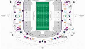 georgia dome seating map football seating charts mercedes