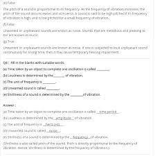 Ncert Solutions For Class 8 Science Sound Class 8 Science Solutions