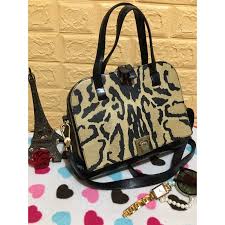 Preloved Furla Animal Print Bag Shopee Philippines