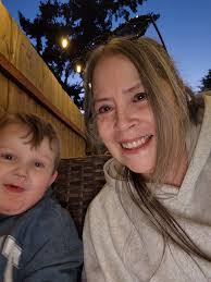 Camping with grandson in North Dakota