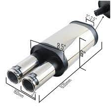 Maybe you would like to learn more about one of these? Universal Exhaust Rear Muffler Car Exhaust Pipe Black Remus Car Tube Tail Free Shipping Mufflers Aliexpress