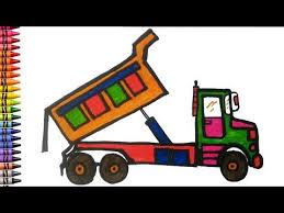 Kalian bebas memberikan warna pada gambar kendaraan ini sesuai dengan imajinasi kalian. Belajar Mewarnai Mobil Truk Download Kumpulan Gambar