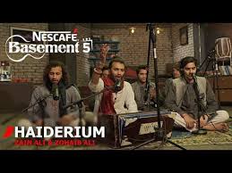 Haiderium Zain Ali Zohaib Ali Nescafe Basement Season 5 New Qawwali 2019 Youtube In 2020 Mp3 Song Pakistani Songs Mp3 Song Download