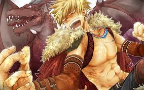 Katsuki bakugou page 1 of 2 • 1 2 • next >>. Download Wallpapers Katsuki Bakugou Dragon Boku No Hero Academia Artwork Manga My Hero Academia For Desktop Free Pictures For Desktop Free