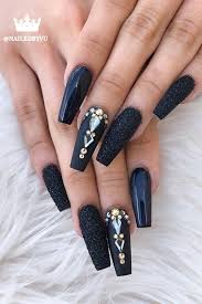2 uñas acrílicas negras 2021. Unas Acrilicas Negras Manicure Tutoriales Paso A Paso Facebook