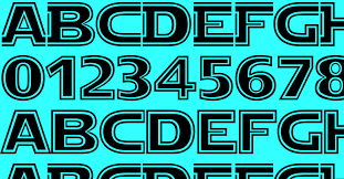 Star Jedi Outline Font Download Free Fonts At Dailyfont Com Outline Fonts Jedi Star Wars Font