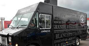 This Is The Black Cycles B Truck Built By Camion Unique Truck Inc Trucks Unique Food Truck