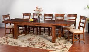 Havertys rustic dining room table. Sunny Designs Tuscany 1316vm 8x1604 Distressed Mahogany 8 Piece Extension Table Set Home Furnishings Direct Dining 7 Or More Piece Sets