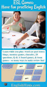 Esl Games Esl Games Esl Teaching Vocabulary Games