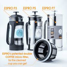 Black And Decker Under Cabinet Coffee Maker Parts Espro Press P7 Stainless Steel French Press Double Wall Vacuum Insulated 68 Cups 32 Ounce Polished Bundle With Handcra Coffee Press Coffee Routine Coffee Maker