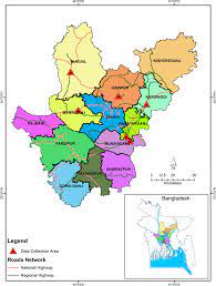 Dhaka District Map Pdf Data Collection Areas In Dhaka Division | Download Scientific Diagram