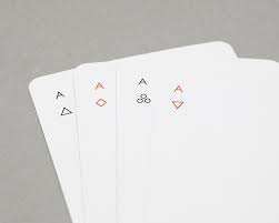 Iota Playing Cards By Joe Doucet A True Example Of Brave Minimalism Yatzer Minimalist Cards Playing Cards Design Playing Card Deck
