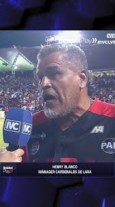 Henry Blanco consiguió su primer título como mánager en la LVBP, en su  tercera final, segunda con Cardenales de Lara 🔥🆑, Video: IVC, #LVBP  #Beisbol #Venezuela #Cardenales