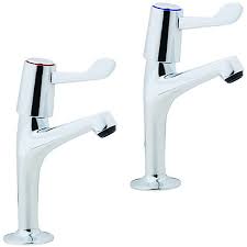 Add the finishing touches to your kitchen with our choice of kitchen sinks and taps, all as good looking as they are functional. Wickes Modena Pillar Kitchen Sink Taps Chrome Wickes Co Uk