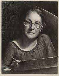 Mabel Dwight, "Self-Portrait" (1932)