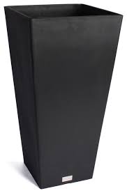 We have planter boxes and even hanging planters in an array of colors, shapes and sizes! Midland Tall Square Planter Contemporary Outdoor Pots And Planters By Veradek Houzz