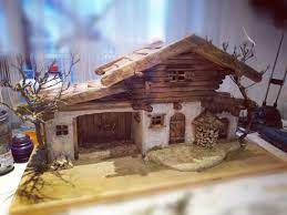 krippe vom linzer weihnachtsmarkt nachgebaut krippe weihnachten holz weihnachten basteln krippe krippe selber bauen