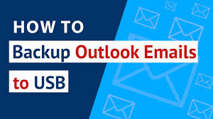 How To Backup Outlook Emails To Usb Save Export Outlook Emails To External Hard Drive Youtube