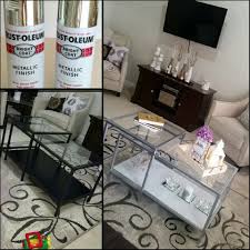Ikea Vittsjo Coffee Table Hack Rustoleum Bright Coat Metallic Finish Silver Muslim Home Mo Paris Decor Bedroom Ikea Coffee Table Coffee Table Decor Living Room
