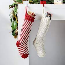 Or keep them to add a sweet surprise to each of the gifts you're giving. Candy Cane Striped Christmas Stocking
