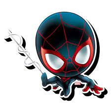 Spider Man Miles Morales Chibi Funky Chunky Magnet Spiderman Miles Morales Chibi