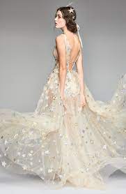 Celestial Wedding Gown Orion Tulle Charmeuse Plunging A Line Gown Ad Watters Affiliatelink Wedding Dress Trends A Line Wedding Dress Beautiful Dresses
