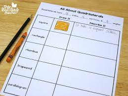 We know that the quadrilaterals are polygons having four sides. Quadrilateral Activity Pages Free This Reading Mama
