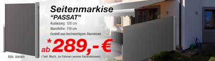 Markisen & terrassenüberdachungen └ gartenbauten & sonnenschutz └ garten & terrasse alle kategorien antiquitäten seitenmarkise seitenwandmarkise markise sichtschutz windschutz balkon artlife®. Seitenmarkisen Gunstig Online Kaufen
