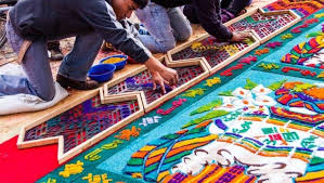 La iglesia católica conmemora durante estas fechas la pasión, muerte y resurrección de. Exposicion De Alfombras De Semana Santa En Antigua Guatemala Marzo 2021 Guatemala Com