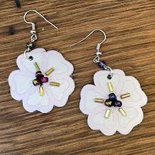 An index of cricut resources & how to's. Make Easy Diy Earrings With Iron On Vinyl And Leather 100 Directions