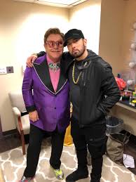 1, and the second reached no. Marshall Mathers On Twitter I Got To See My Uncle Elton Tonight At The Oscars Congrats On Your Win Too Sir Eltonofficial