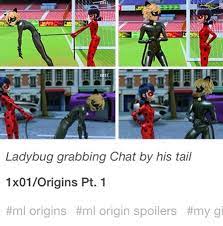 I M Convinced That The Only Reason He Has The Tail Is So Ladybug Can Grab And Keep H Miraculous Ladybug Funny Miraculous Ladybug Comic Miraculous Ladybug Anime