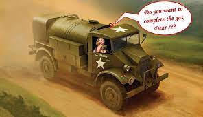 Panzerserra Bunker- Military Scale Models in 1/35 scale: Chevrolet CMP C60S  petrol tank - cabin pattern 11 - case report