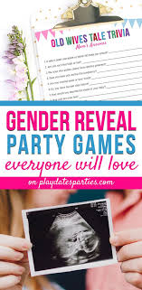 The Best Gender Reveal Party Games To Keep Them Guessing Gender Reveal Party Games Gender Reveal Party Gender Reveal Games Printables